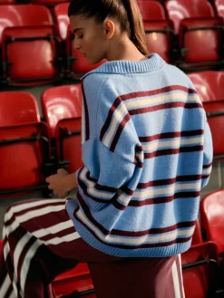 - Open Collar Polo Half Sleeve Jumper With Wool*Next Online