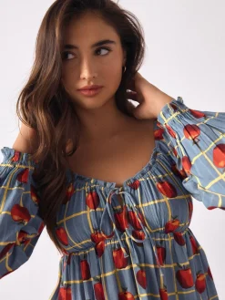 - Long Sleeve Milkmaid Top*Next Online