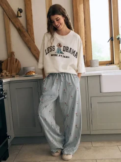 Blue Charlie The Cockapoo - Tricot pyjama met korte mouwen*Next Clearance