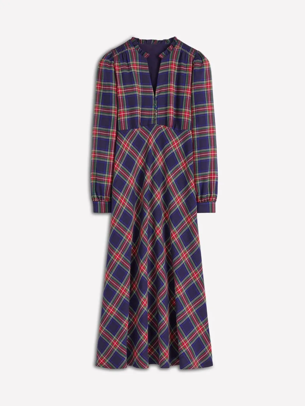 Cassie Check Tea Dress*Boden Sale