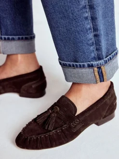 Soft Ruched Loafers*Boden Outlet