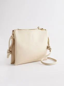- Leren crossbodytas*Next New