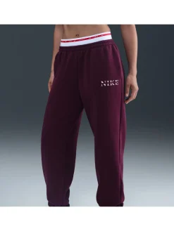 - oversized Phoenix fleece joggingbroek met hoge taille en grafisch logo*Nike Online