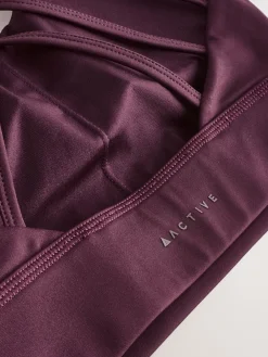 Bordeauxrood - Active Cross Back Sports Bra*Next Outlet