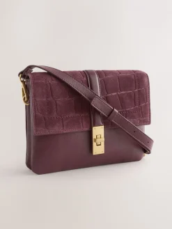 - Crossbodytas met imitatie krokodillenleer*Next Outlet