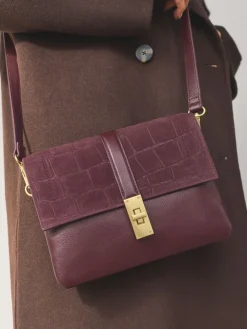 - Crossbodytas met imitatie krokodillenleer*Next Outlet