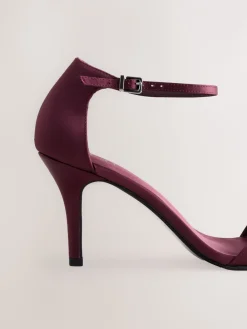 - Forever Comfort® Mini Satin Bow Heeled Sandals*Next