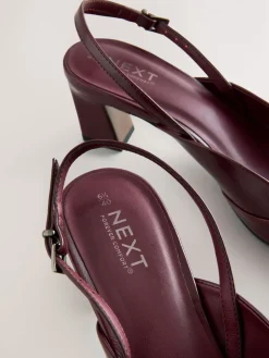 - Forever Comfort® Square Toe Slingback Heels*Next Sale