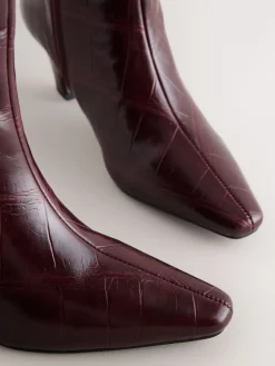 - Forever Comfort® - Kniehoge laarzen met gebogen hak*Next Online