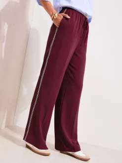 - Crochet Trim Wide Leg Trousers*Friends Like These Sale
