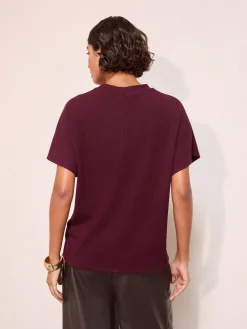 - Button Detail Short Sleeve Top*Friends Like These Outlet