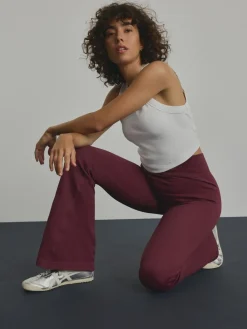 - Geribbelde kickflare leggings*Next Hot