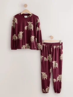 - Hamish The Highland Cow Behaaglijke Pyjama's met Lange mouwen*Next Sale