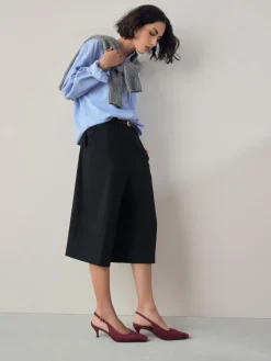 - Leren slingbackhakken met uitsnijdingen en hardwaredetails*Next Online