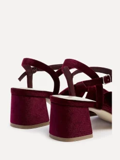 - - Charlotte sandalen met blokhak en strik aan de voorkant*Linzi Hot