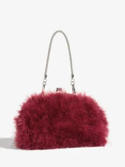 - Feather Top Handle Clutch Bag*Lipsy Discount