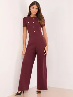 - Military Buttoned Jumpsuit*Lipsy Best