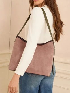 - Woven Slouchy Tote Bag*Love & Roses New