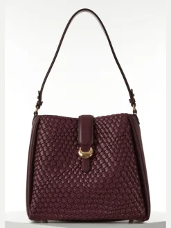 - Taupe Flora Weave Hobo Bag*Luella Grey Discount