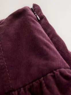 - Midi rok van corduroy met verlaagde taille*Next