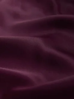 Bordeauxrood - Satijnen midirok*Next Hot