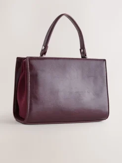 - Top Handle Tas met krokodillenmotief*Next Outlet