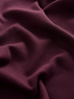 Bordeauxrood - Wide Leg Compact Trousers*Next Online