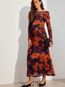 - Maternity Mesh Bardot Dress*Next New