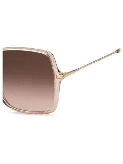 - Oversized vierkante nude zonnebril*BOSS Best