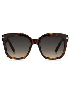 - Oversized vierkante Havana zonnebril*BOSS New