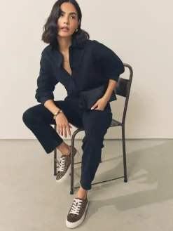 Bronskleurig met glitter - Forever Comfort® Glitter Baseball Lace Up Trainers*Next Best