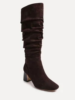 - Alpine Ruched High Leg Boots*Linzi Discount