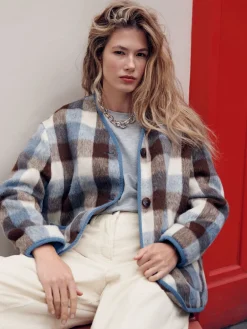 Brown and Blue - Geruit jack*Next