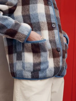 Brown and Blue - Geruit jack*Next