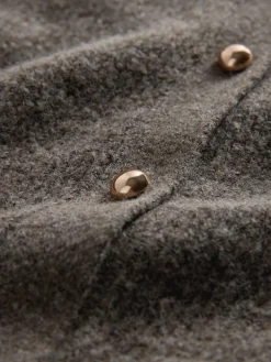 - 2 Pack Chunky Rib Knitted Cardigans With Wool*The Set Discount