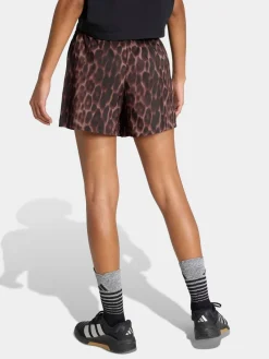 - Workout Essentials Leopard Woven Shorts*adidas