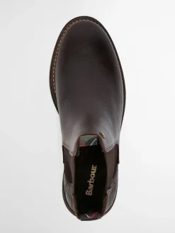 - ® Evie leren Chelsea-laars*Barbour New