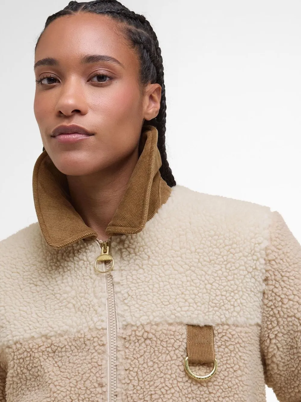 - ® Malena Fleece Jacket*Barbour New