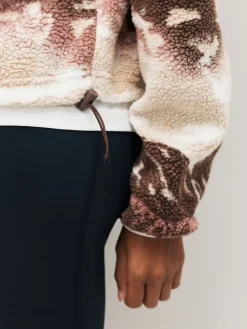 - Helvetia™ II Cropped fleece met print en halve drukknoopsluiting*Columbia Clearance