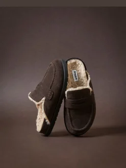 - Goldy Lined Backless Loafers*Dune London Discount