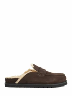 - Goldy Lined Backless Loafers*Dune London Discount