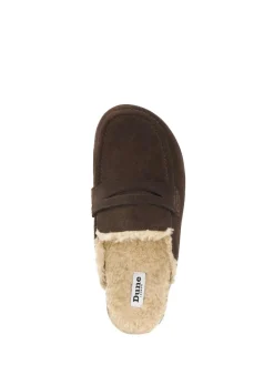 - Goldy Lined Backless Loafers*Dune London Discount