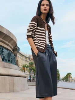 - Contrast Stripe Cardigan*Friends Like These Sale