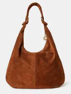 - - Geknoopte winter-hobo tas van Italiaanse suède*Joe Browns Hot