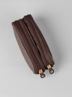 Bruin - dubbele brillenkoker*Lakeland Leather Discount