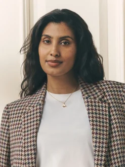 - Heritage Dogtooth Check Blazer with Wool*Laura Ashley Online