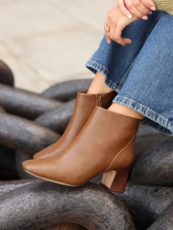 Bruin - Cove Comfort Block Heeled Ankle Boot*Linzi Outlet