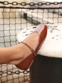 - Hush Square Toe Mary Jane Shoes*Linzi Outlet