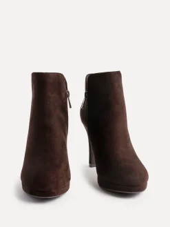 - Layara enkellaarzen met plateauzool en stilettohakken*Linzi Discount