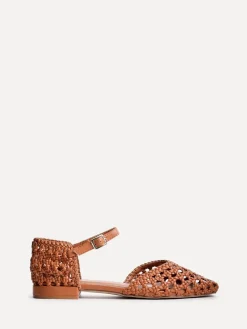 - Suki handgeweven pumps met lage blokhak*Linzi Discount